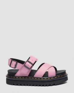 Sandalias Voss li de piel Athena in Rosa Empolvado