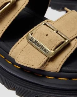Sandalias Zebzag de ante in Ambrato