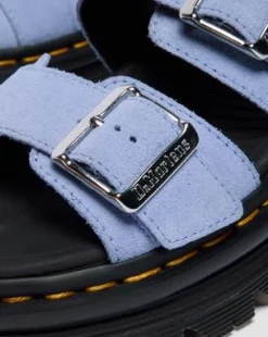 Sandalias Zebzag de ante in Azul Aciano