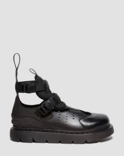 Sandalia VENT XX01 de piel in Negro