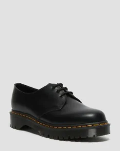 Zapatos 1461 Bex de piel Smooth in Negro