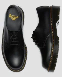 Zapatos 1461 Bex de piel Smooth in Negro