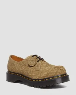 Zapatos 1461 Bex Made in England de ante texturizado in Savannah Tan
