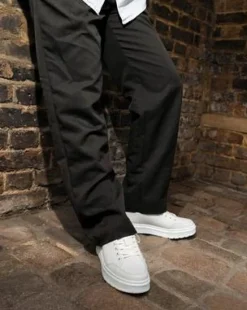 Zapatos Brookline de piel Nappa in Blanco Roto