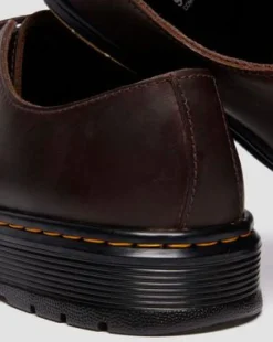 ZAPATOS BROOKLINE LO DE PIEL CRAZY HORSE in Marrón Oscuro
