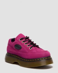ZAPATOS BUZZ DE MILLED NUBUCK DE 5 OJALES in Rosa