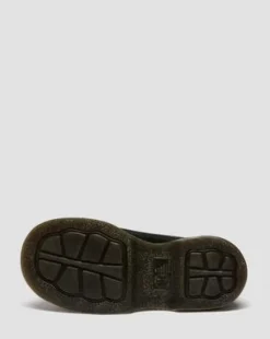 Zapatos Buzz de 5 ojales de piel Hair On in Negro