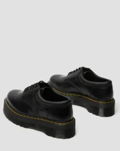 Zapatos con plataforma 8053 Quad de piel Smooth in Negro