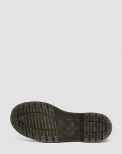 Zapatos 1461 de piel Analine con puntera de acero in Negro