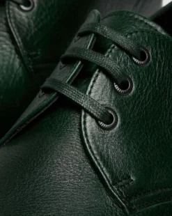 Zapatos 1461 de piel Buckingham in Verde Dm's