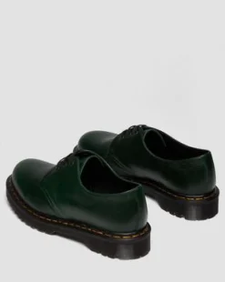 Zapatos 1461 de piel Buckingham in Verde Dm's