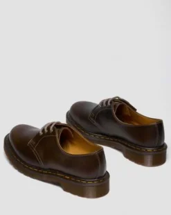 Zapatos 1461 de piel Classic Calf in Gris Sepia