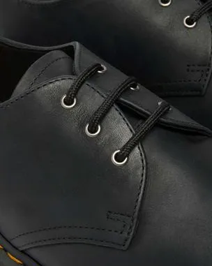 Zapatos 1461 de piel con puntera de acero in Negro