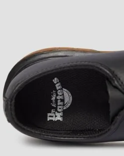 Zapatos de piel para adolescentes 1461 in Negro