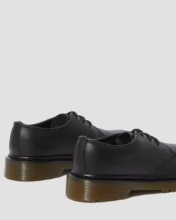Zapatos de piel para adolescentes 1461 in Negro