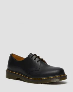 Zapatos 1461 de piel Smooth in Negro