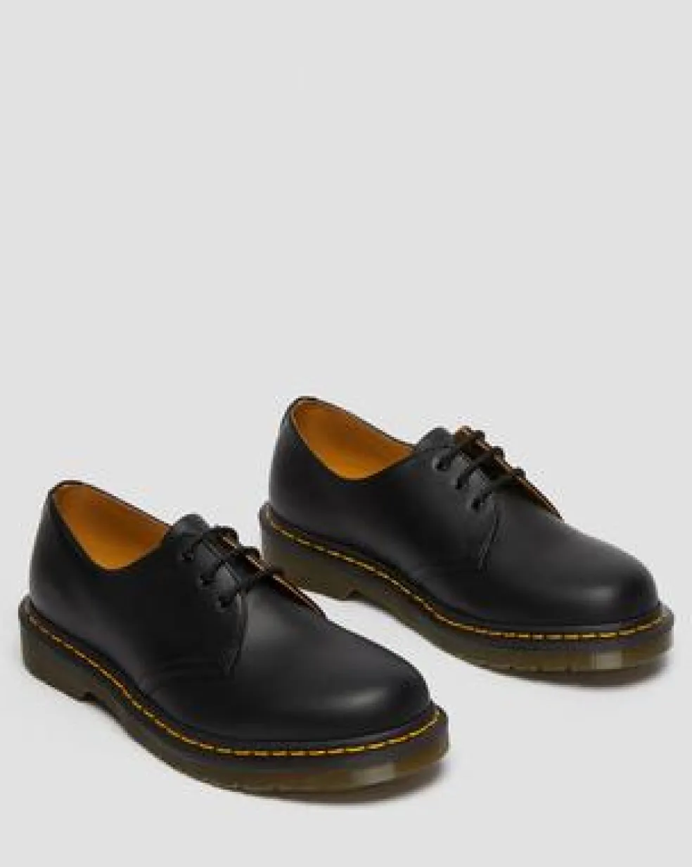 Zapatos 1461 de piel Smooth in Negro