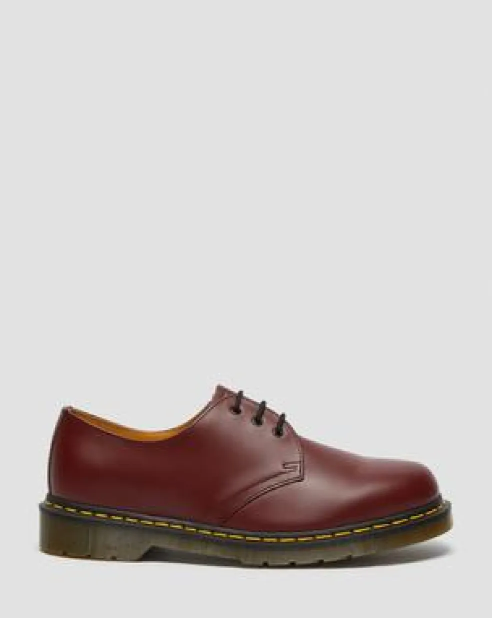Zapatos 1461 de piel Smooth in Rojo Cereza