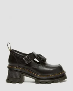 Zapatos de tacón Corran de piel Atlas in Negro