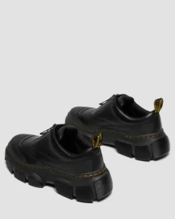 Zapatos DMXL Zip de piel in Negro