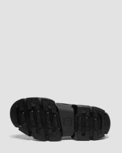 Zapatos DMXL Zip de piel in Negro