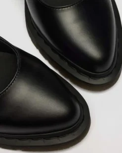 Zapatos Elphie Mary Jane Atlas de piel in Negro