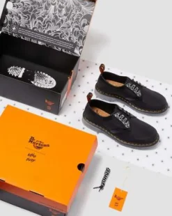 Zapatos 1461 King Nerd de piel in Negro