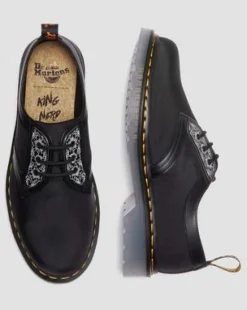 Zapatos 1461 King Nerd de piel in Negro