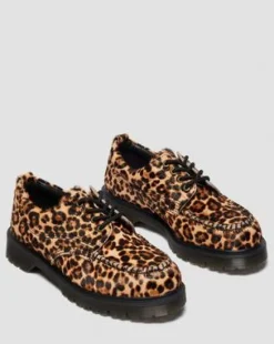 ZAPATOS LOWELL CON ESTAMPADO DE LEOPARDO Y PUNTERA DE MOCASÍN in Leopardo