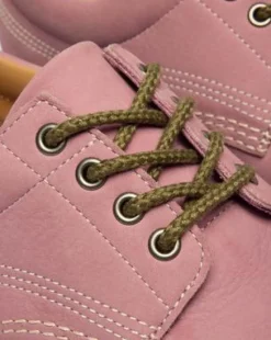Zapatos Lowell Moc Toe de piel Nubuck in Rosa Empolvado