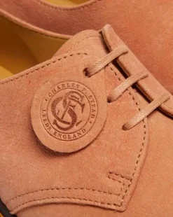 Zapatos 1461 Made in England en piel Nobuk in Rosa