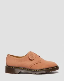 Zapatos 1461 Made in England en piel Nobuk in Rosa