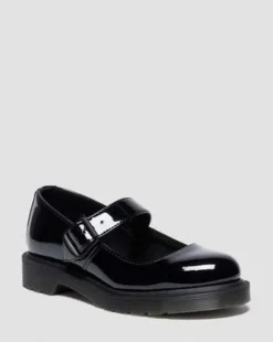 Zapatos Mariel II de charol in Negro