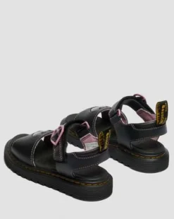 Zapatos Marlowe Ii Glitter de piel con tiras para junior in Negro
