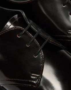 Zapatos Mayfare de piel Rub Off in Rojo Cereza