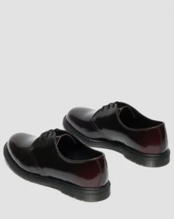 Zapatos Mayfare de piel Rub Off in Rojo Cereza
