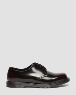 Zapatos Mayfare de piel Rub Off in Rojo Cereza