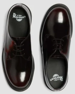 Zapatos Mayfare de piel Rub Off in Rojo Cereza