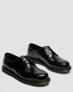 Zapatos Mayfare de piel Smooth in Negro