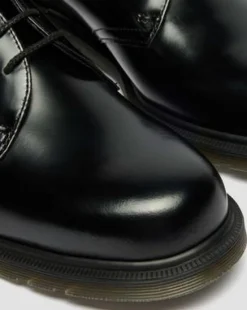 Zapatos Mayfare de piel Smooth in Negro