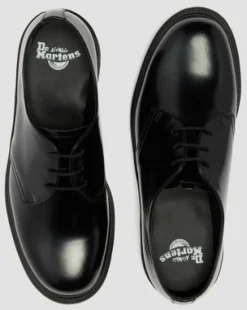 Zapatos Mayfare de piel Smooth in Negro