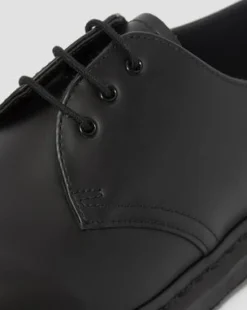 Zapatos 1461 Mono de piel Smooth in Negro