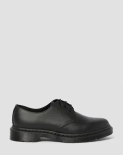 Zapatos 1461 Mono de piel Smooth in Negro