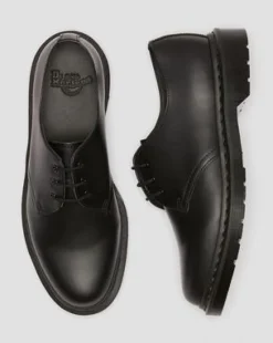 Zapatos 1461 Mono de piel Smooth in Negro