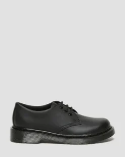 Zapatos 1461 Mono para junior de piel Softy T in Negro