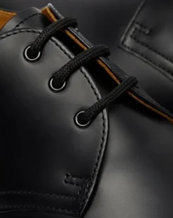 Zapatos 1461 Narrow Plain Welt de piel Smooth in Negro