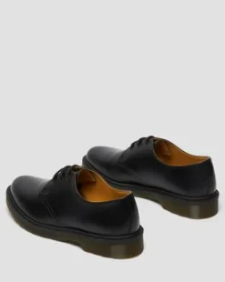 Zapatos 1461 Narrow Plain Welt de piel Smooth in Negro