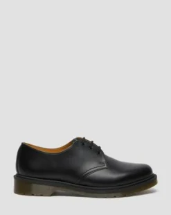 Zapatos 1461 Narrow Plain Welt de piel Smooth in Negro