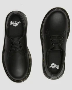 Zapatos 1461 para junior de piel Softy T in Negro