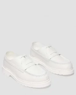 ZAPATOS 1461 / PENTON MM6 DE PIEL in Blanco